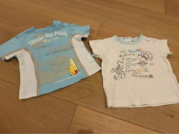 Lot 2 t-shirts MC Winnie - Disney baby - 3mois