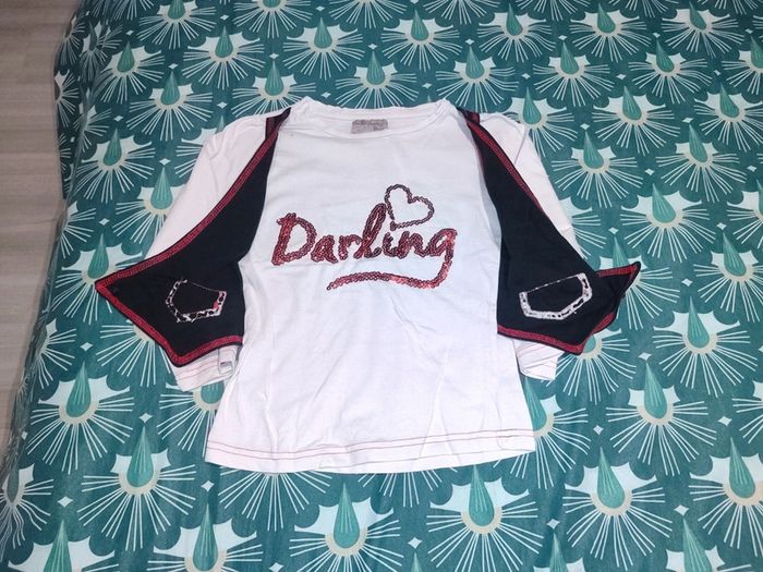 T-shirt manche longue taille 5 ans - photo numéro 2