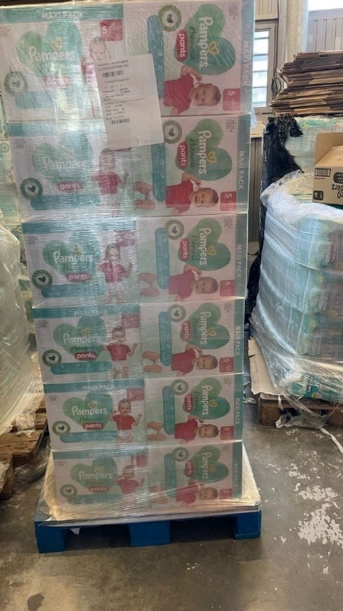 Lot de 128 Couches Pampers Harmonie Pants 12-17 kg Taille 5 Neuf - photo numéro 2