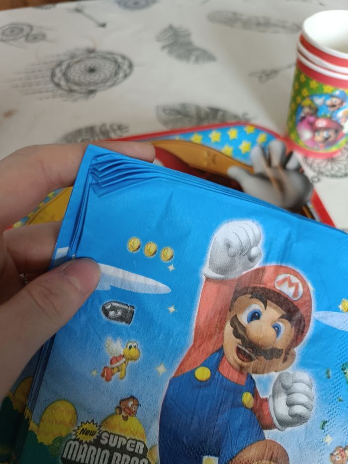 Décoration anniversaire mario - photo numéro 9