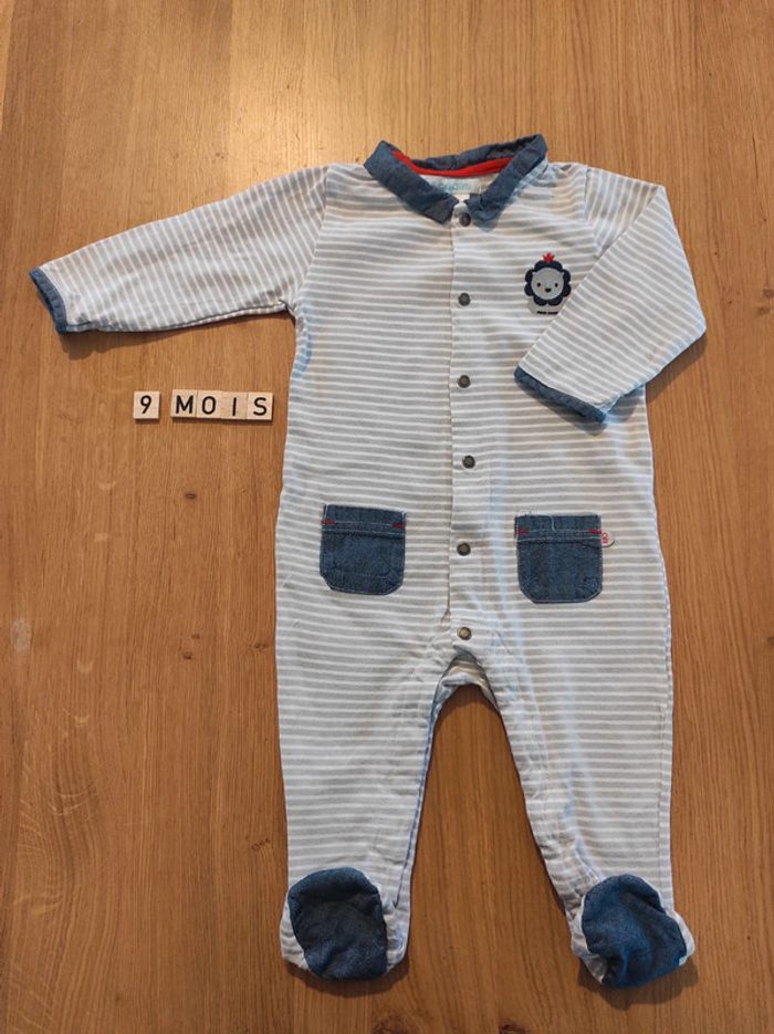 Pyjama en coton Obaïbi 9 mois