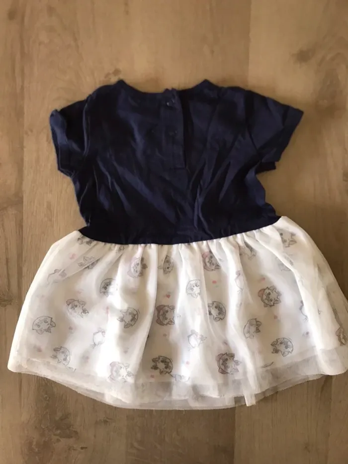 Robe Disney baby et bandeau assorti - photo numéro 2