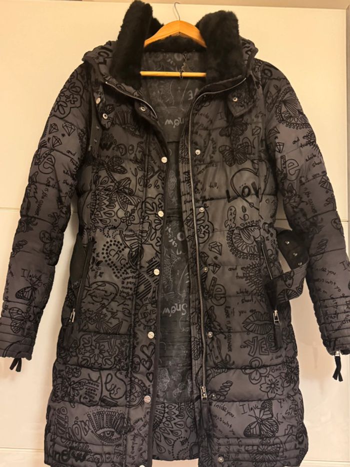 Doudoune très classe desigual - photo numéro 3
