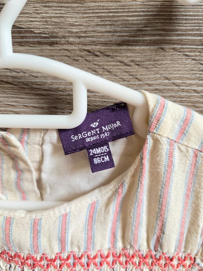 Vêtement Bébé Fille - Robe - Sergent Major - 24 mois 86 cm - photo numéro 7