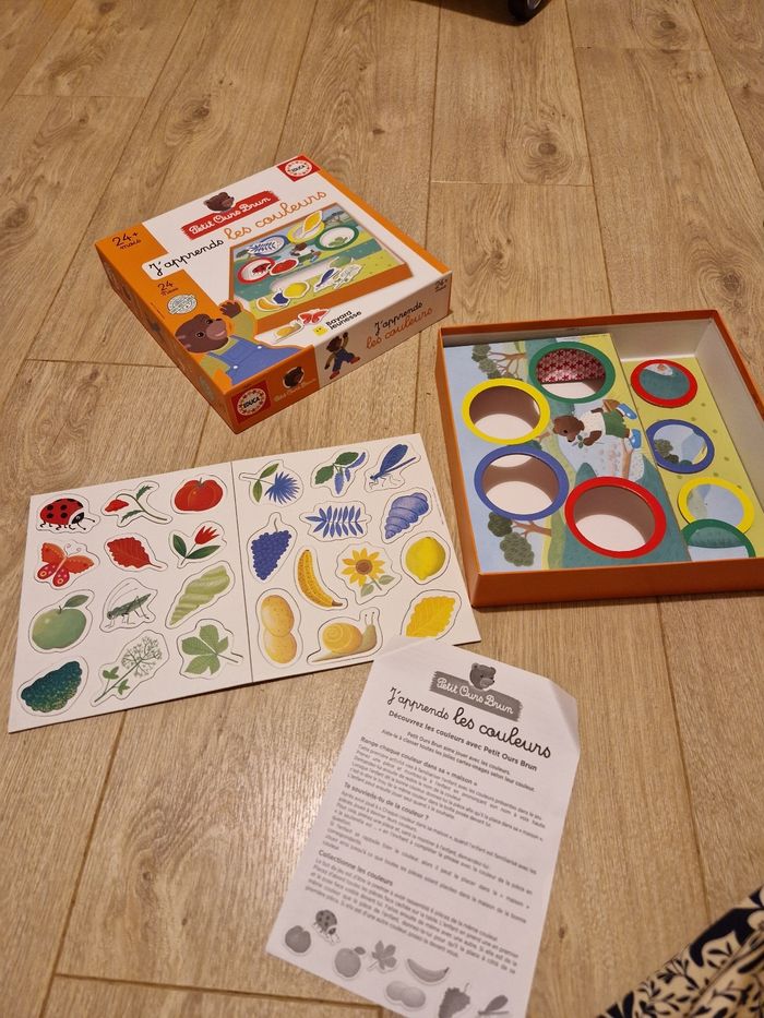 Jeu j apprends les couleurs