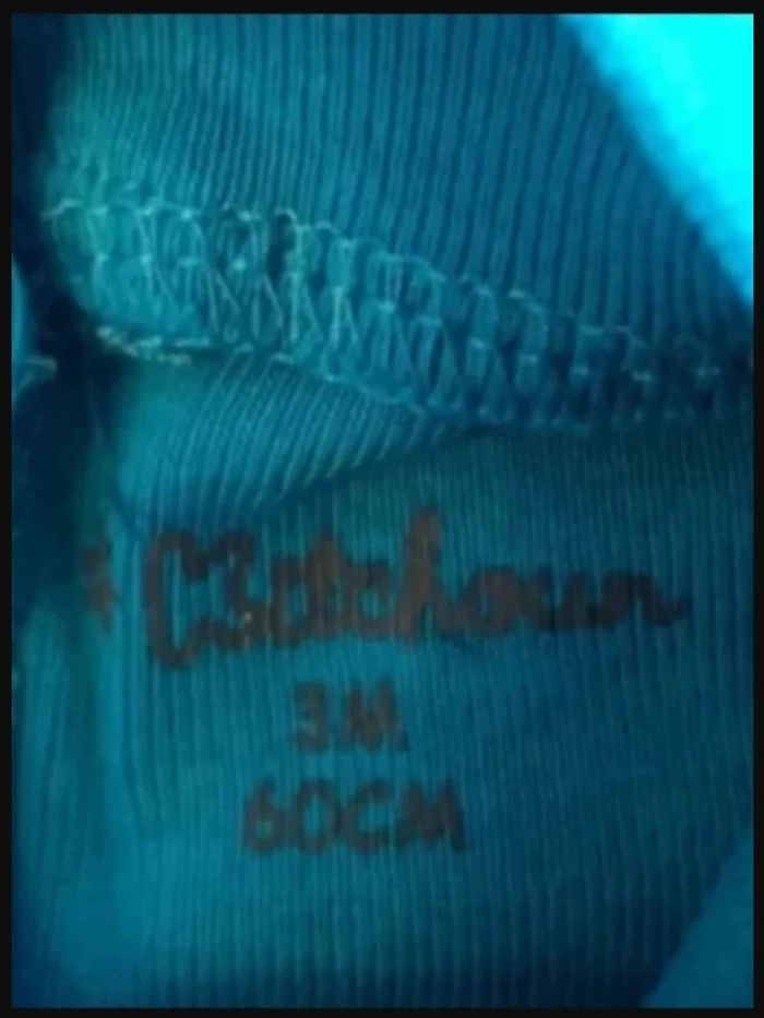 sous pull / t-shirt longues manches et col roulé 3 mois kitchoun - photo numéro 2