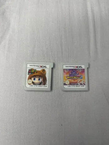 🔹 Lot de 2 jeux Nintendo 3DS – Super Mario 3D Land + Disney Magical World 2 (EUR) 🔹