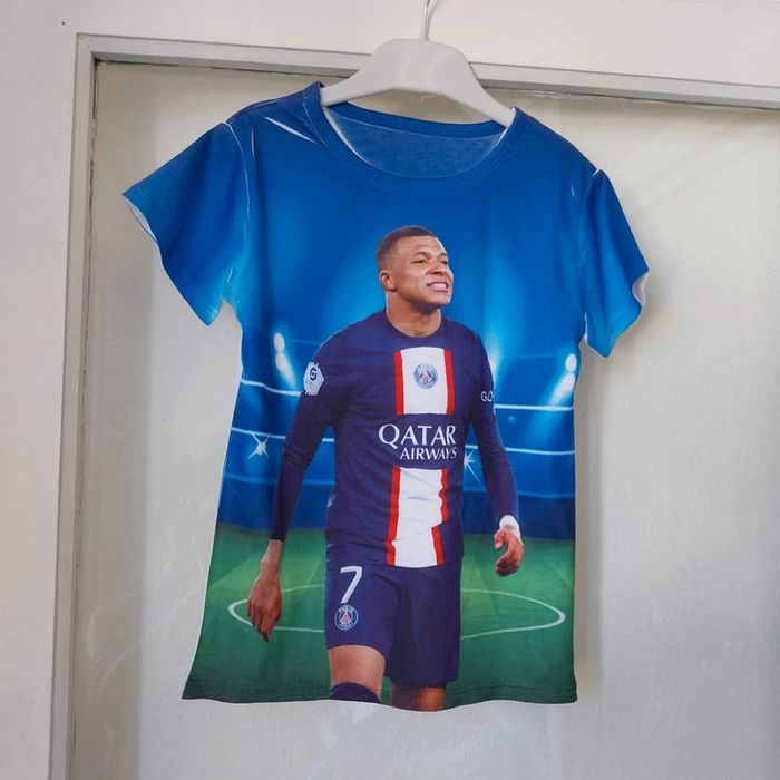 T-shirt Mbappe 4 ans neuf