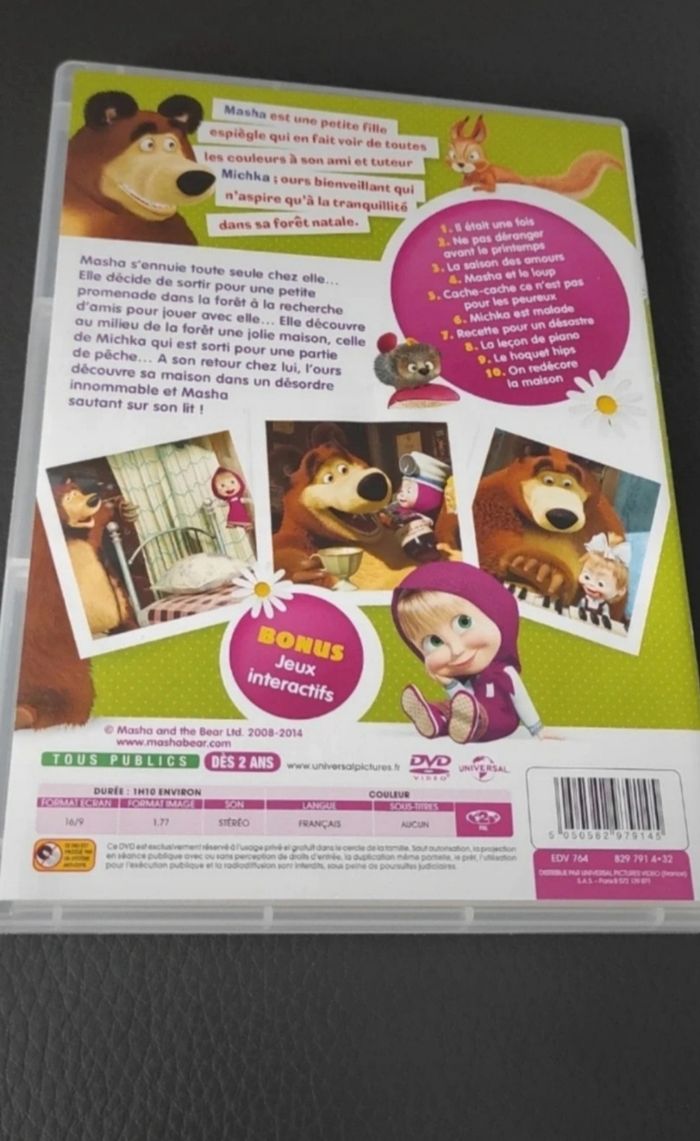 DVD Masha et michka - photo numéro 2