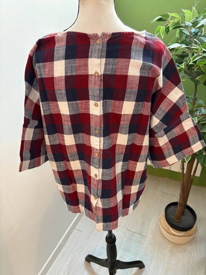 Blouse à manches courtes Zara Taille 38 - photo numéro 2