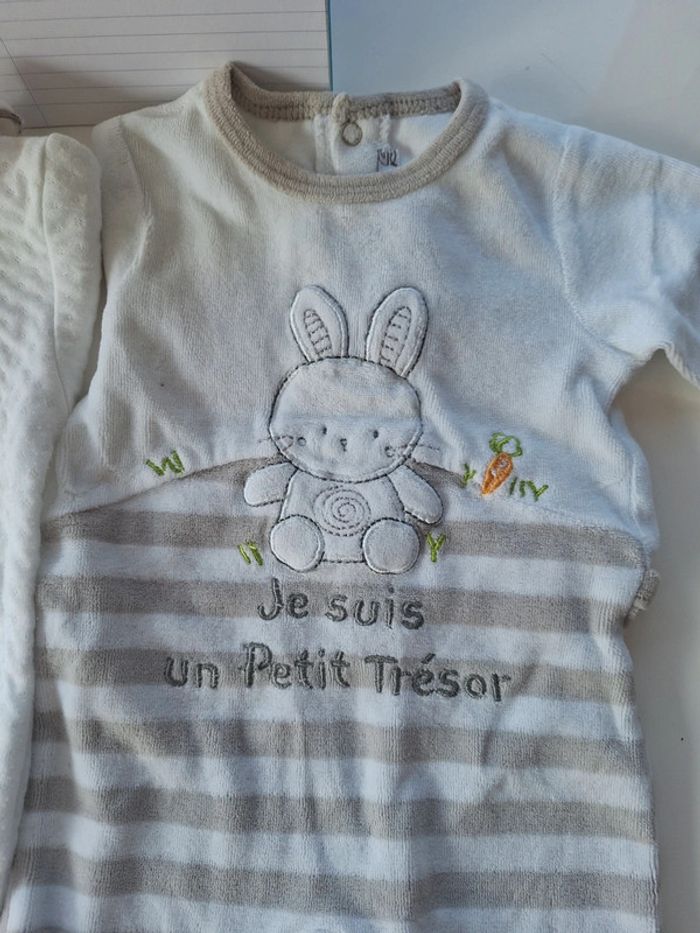 Lot de 2 pyjamas 3 mois - photo numéro 3