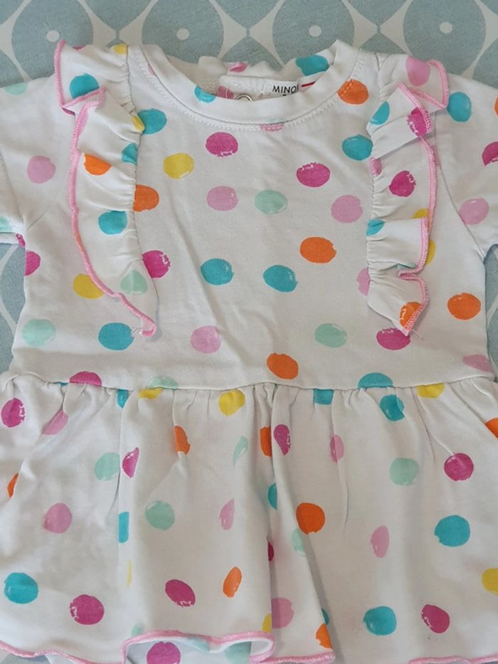 Robe avec body - 3/6M - photo numéro 2