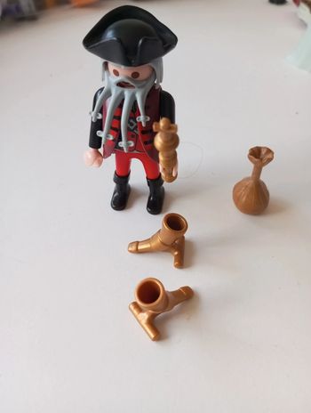 Playmobil pirate avec barbe grise