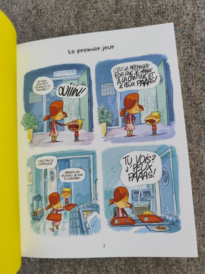 Bd livre la cantoche tome 1 premier service - photo numéro 5