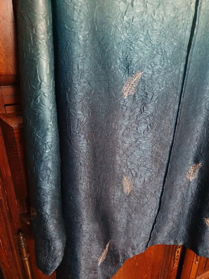 Blouse bleu dégradé taille 52 - photo numéro 4