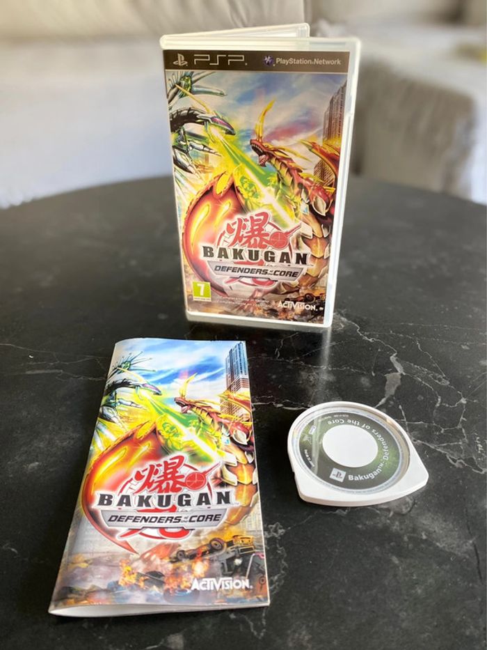 Jeu Bakugan pour PSP