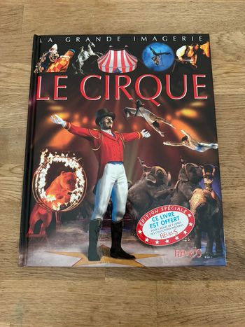 Livre la grande imagerie le cirque