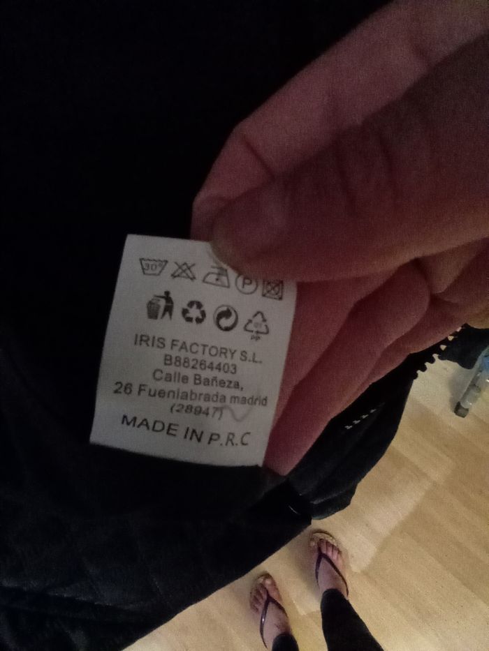 Veste Cantarana  mi saison noire avec capuche - photo numéro 5