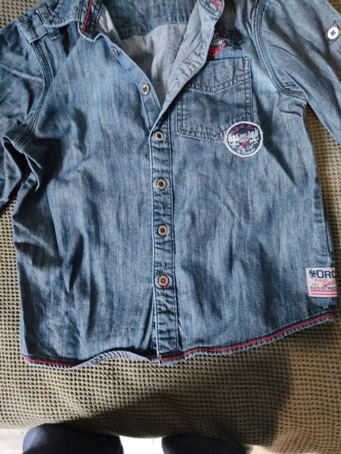 Belle chemise en jean Orchestra 8 ans 🤩 - photo numéro 6