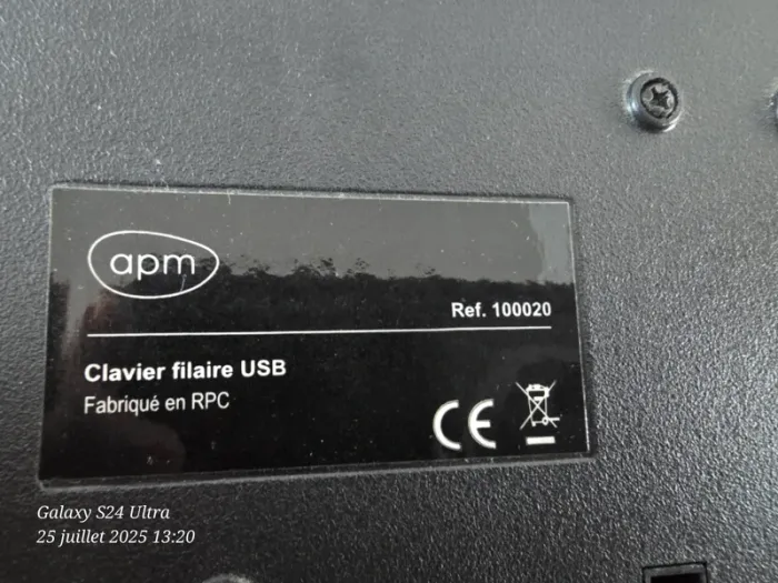 Clavier filaire APM - photo numéro 4