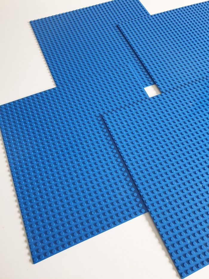 Plaques pour lego 32 plots bleues neuves duplo construction jeu enfant - photo numéro 3