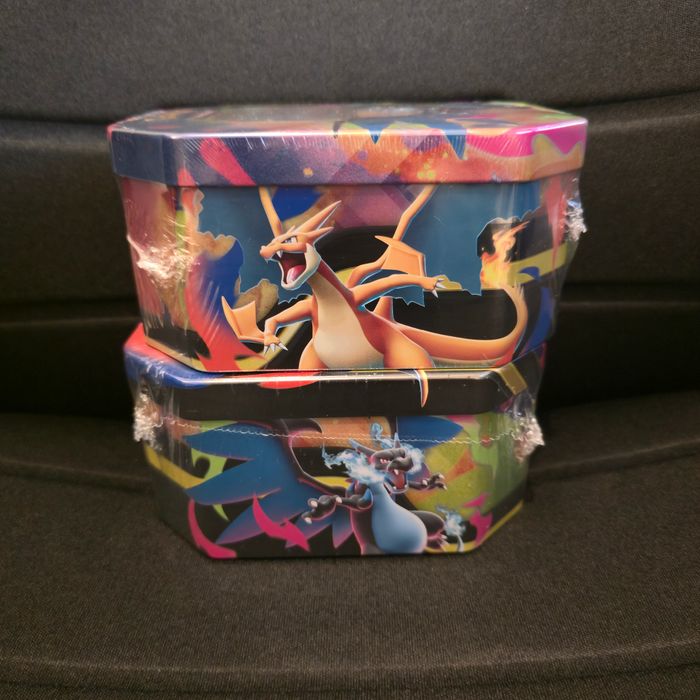 Pokémon Lot de 2 Pokébox Méga Dracaufeu X et Y (2ME2/1ME1/1EV3) - photo numéro 6