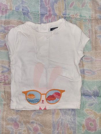 Tee-shirt fille 3 mois