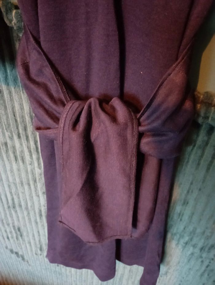 Robe midi drapée style paréo - photo numéro 3