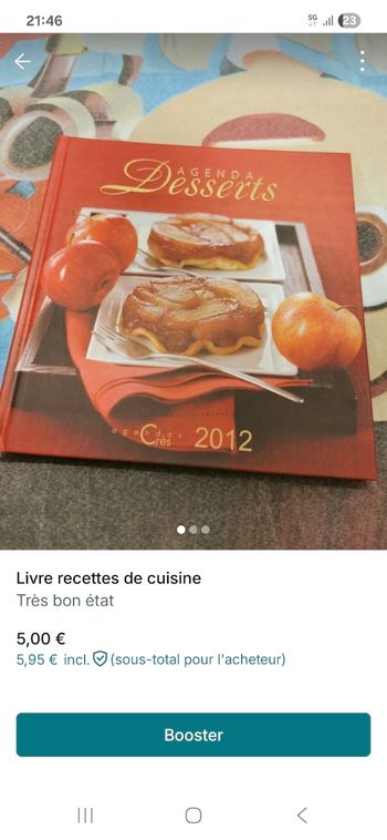 Agenda recette
