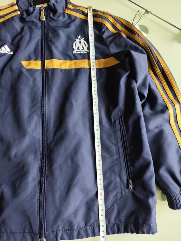 Veste zippée Adidas Olympique de Marseille – 11/12 ans – Très bon état - photo numéro 7