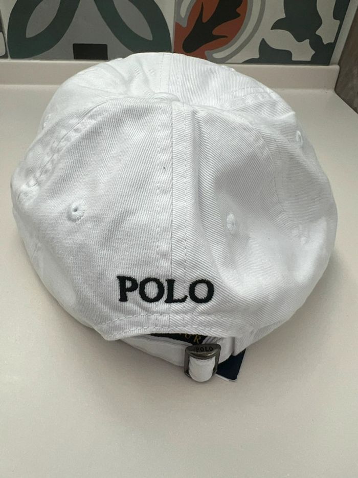 Casquette Ralph Lauren Blanche - photo numéro 2