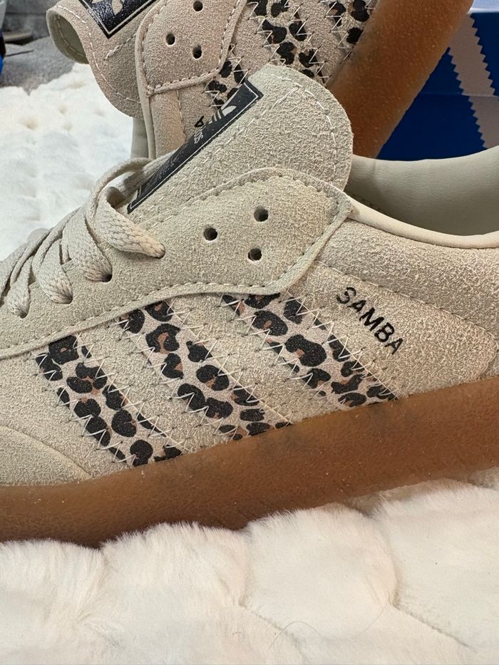 adidas Sambae imprimé léopard écru - photo numéro 3