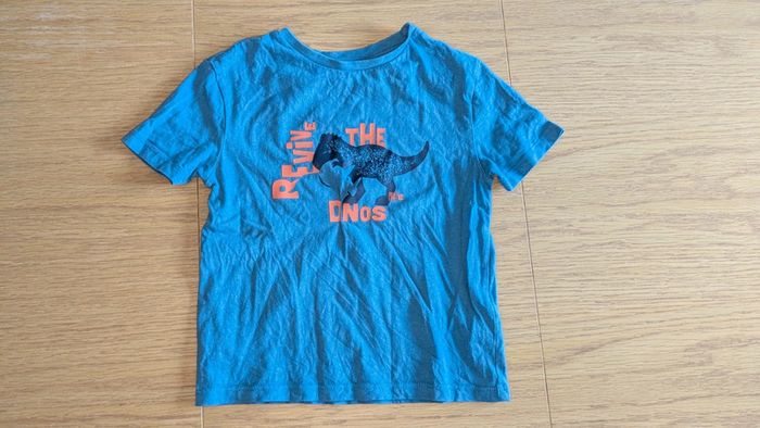T shirt bleu garçon 4 ans