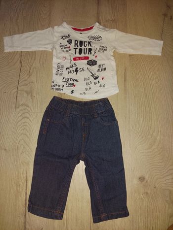 Ensemble 2 pièces 6 mois tbe