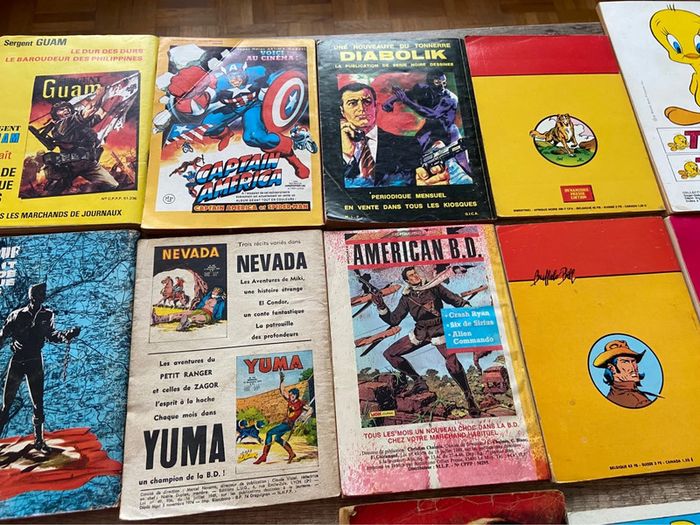 Lot de 21 bd comics petit format - photo numéro 15