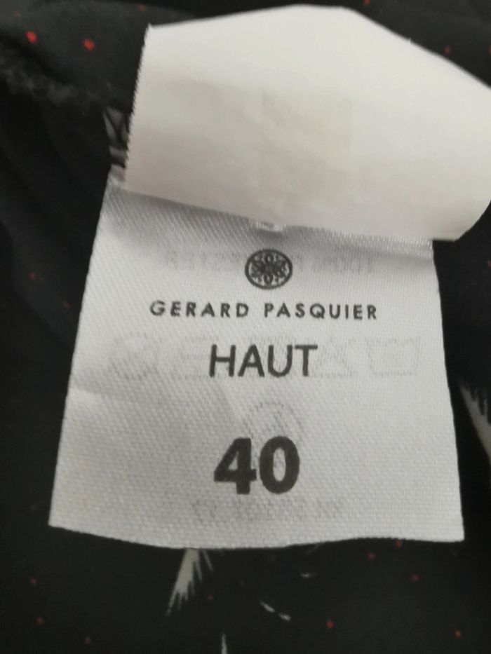 Haut noir Gérard Pasquier – Taille 40 - photo numéro 6