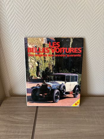 Livre les belles voitures 