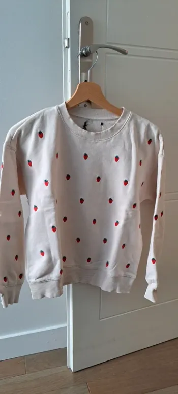 Sweat imprimé fraise
