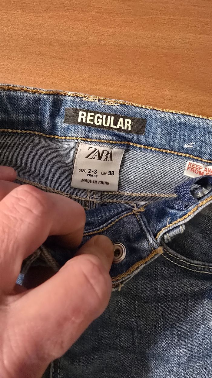 💙💙 Ensemble teeshirt ml et jeans 36mois /3ans garçon 💙💙 - photo numéro 3