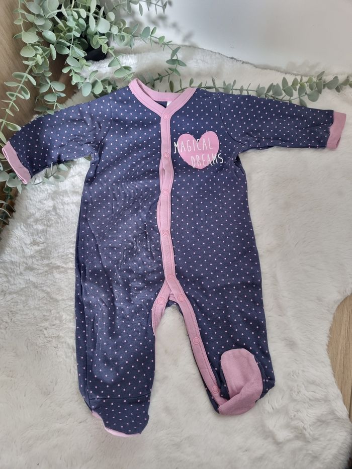 Lot de 4 pyjamas fin fille 6M - photo numéro 5
