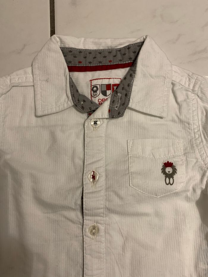 Chemise garçon 6 mois - photo numéro 2