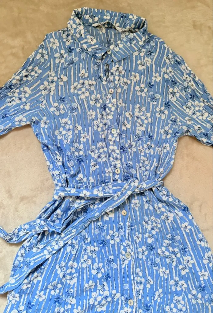 Robe longue fluide Zara - photo numéro 2