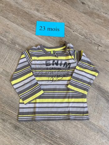 T-shirt 2 ans