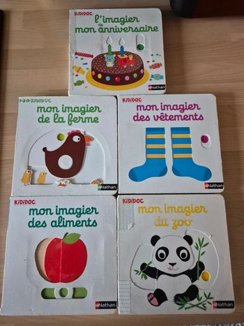 Lot de 5 livres kidodoc