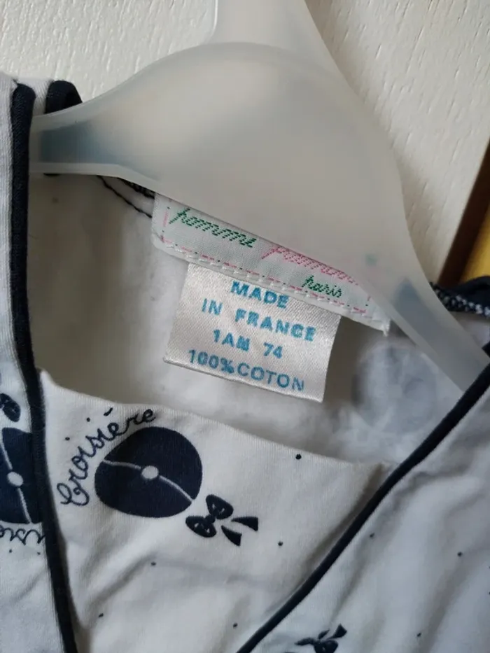 Combi combinaison barboteuse bébé mixte fille garçon mer vacances croisière - photo numéro 3