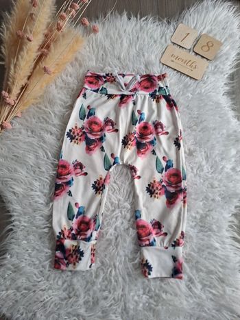 Leggings fleuri 18/24m