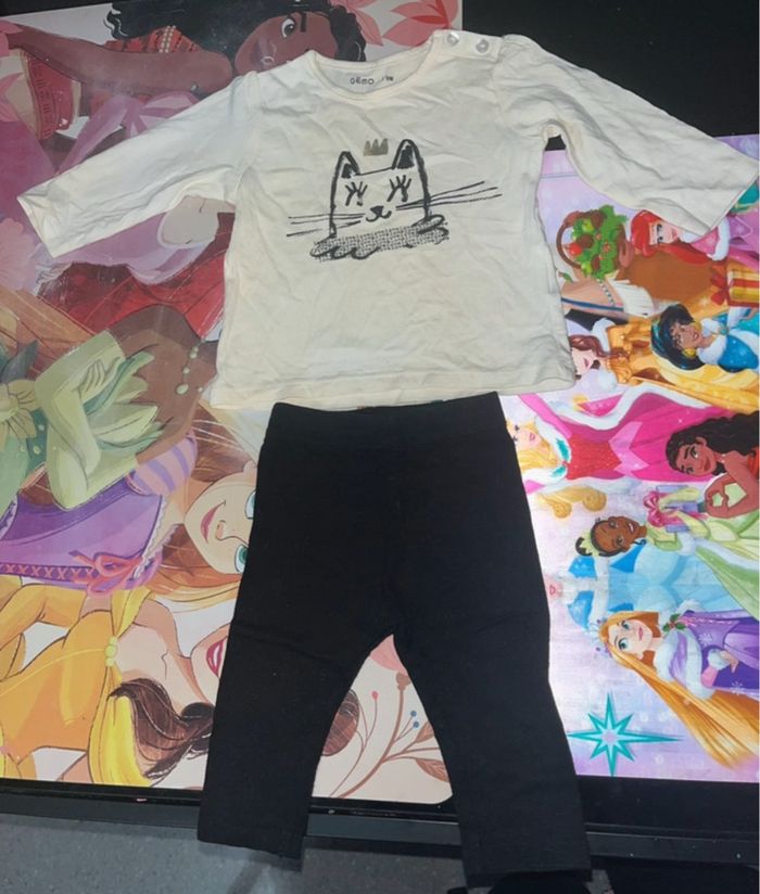 Lot de 4 vêtements 9 mois fille - photo numéro 2