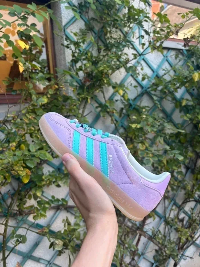Adidas Originale Gazelle Bliss lilac / Acid mint