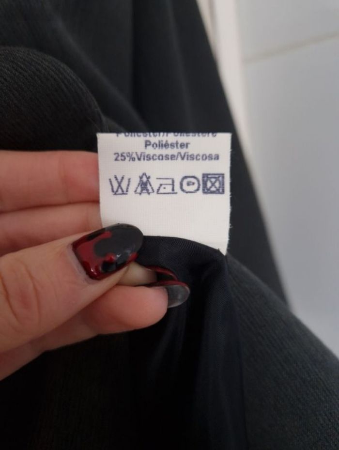 Jolie veste blazer grise femme vintage taille L/40 - photo numéro 9