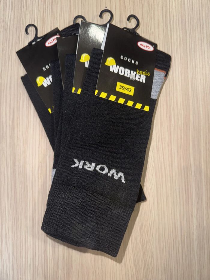 Lot de 4 paires de chaussettes de travail
